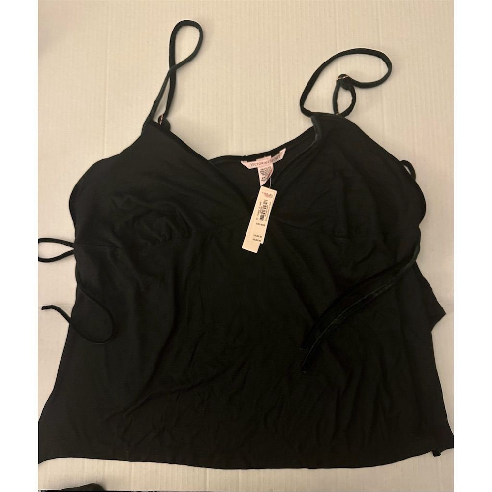 Victoria's Secret Women's 2XL Black Cami Set Adjustable Straps